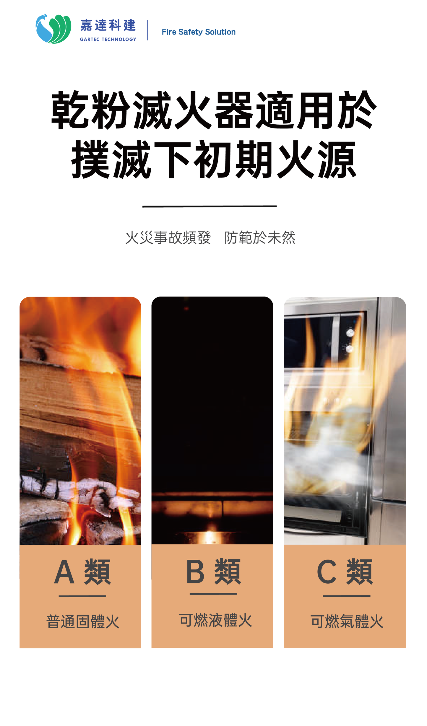 Portable dry powder fire extinguisher (1KG)