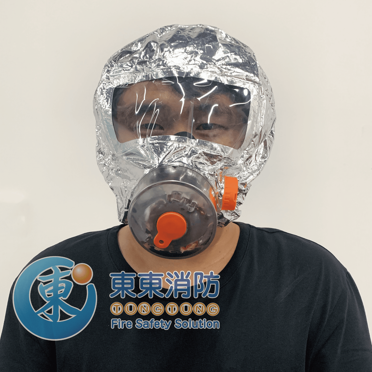 Escape hood-smoke mask (filter-type fire-fighting self-rescue breathing apparatus)